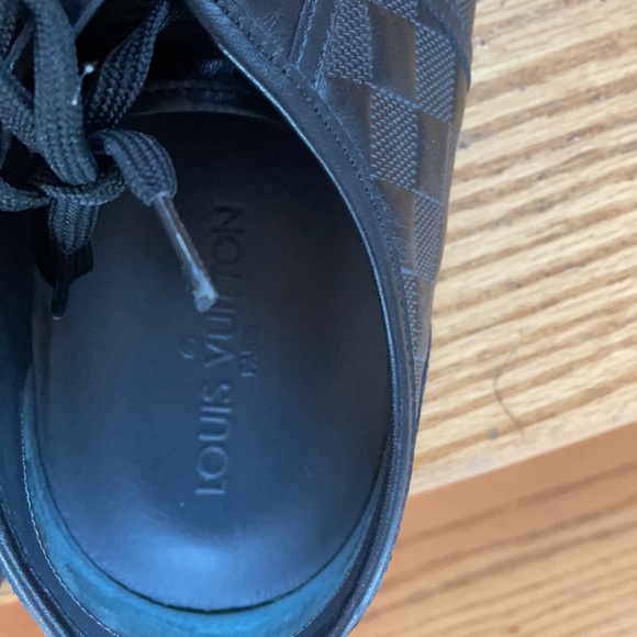 Louis Vuitton black Damier new  low top sneaker - Picture 3 of 3